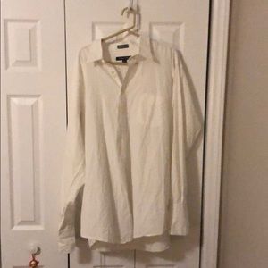 Men’s white dress shirt